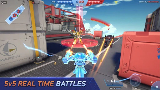 Gameplay screenshot 2 from Mech Arena - Shooting Game - Action game
